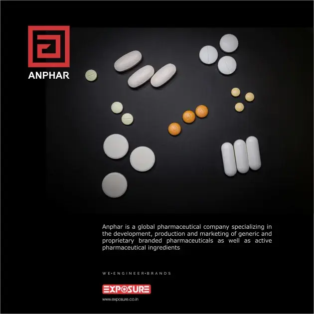 Anphar — Brand for a global pharmaceutical company.