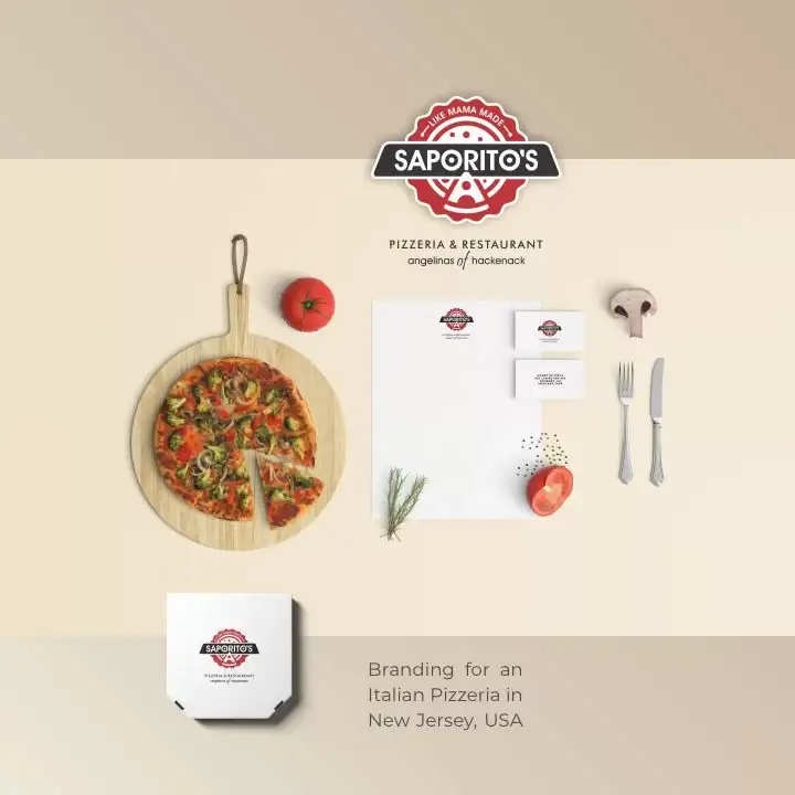 Saporitos packaging