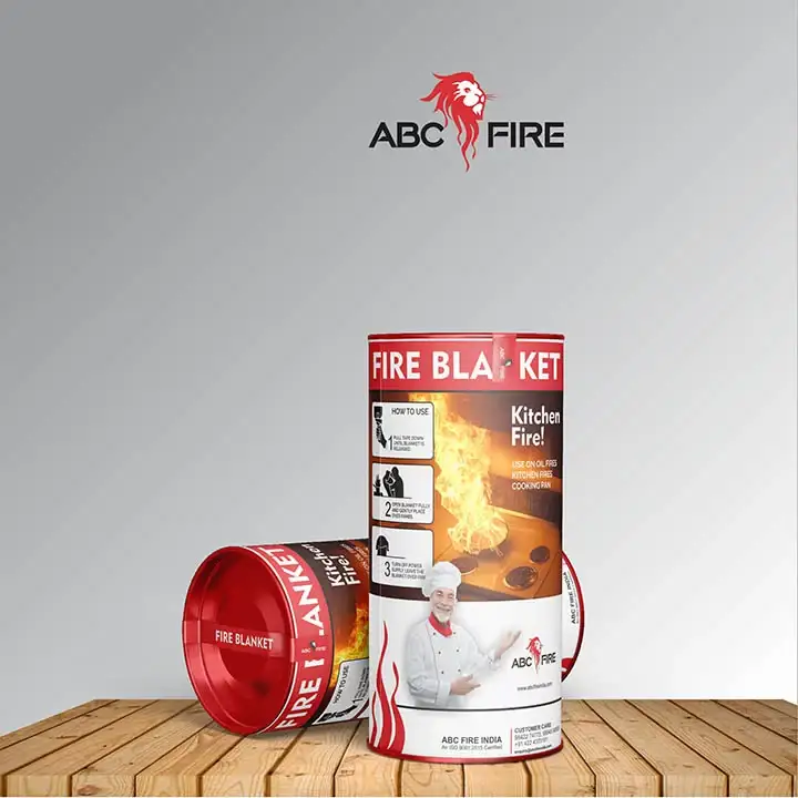 ABC Fire blanket safety packaging