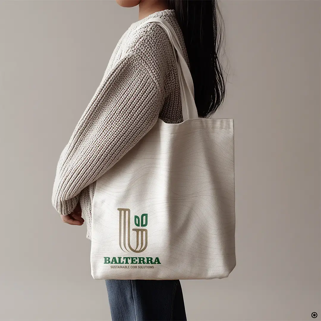 Balterra — branded tote bag for buyer visits and trade events