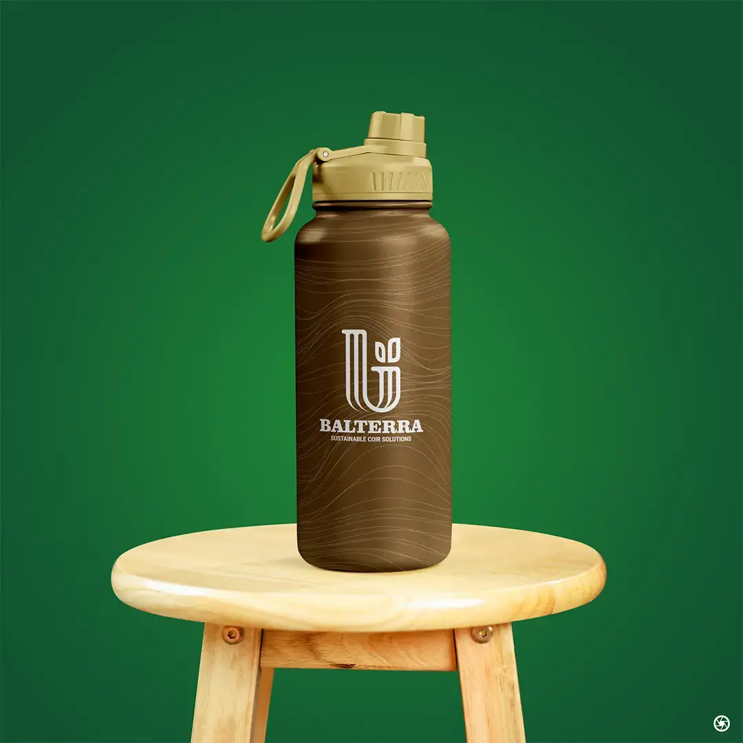 Balterra — branded water bottle, merchandise kit
