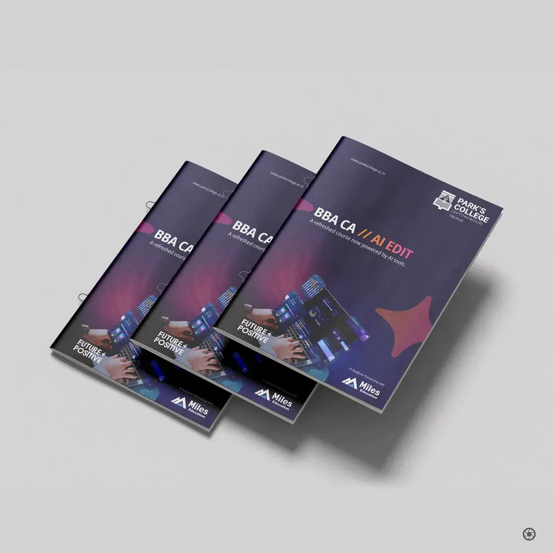 Park's College BBA CA programme brochure